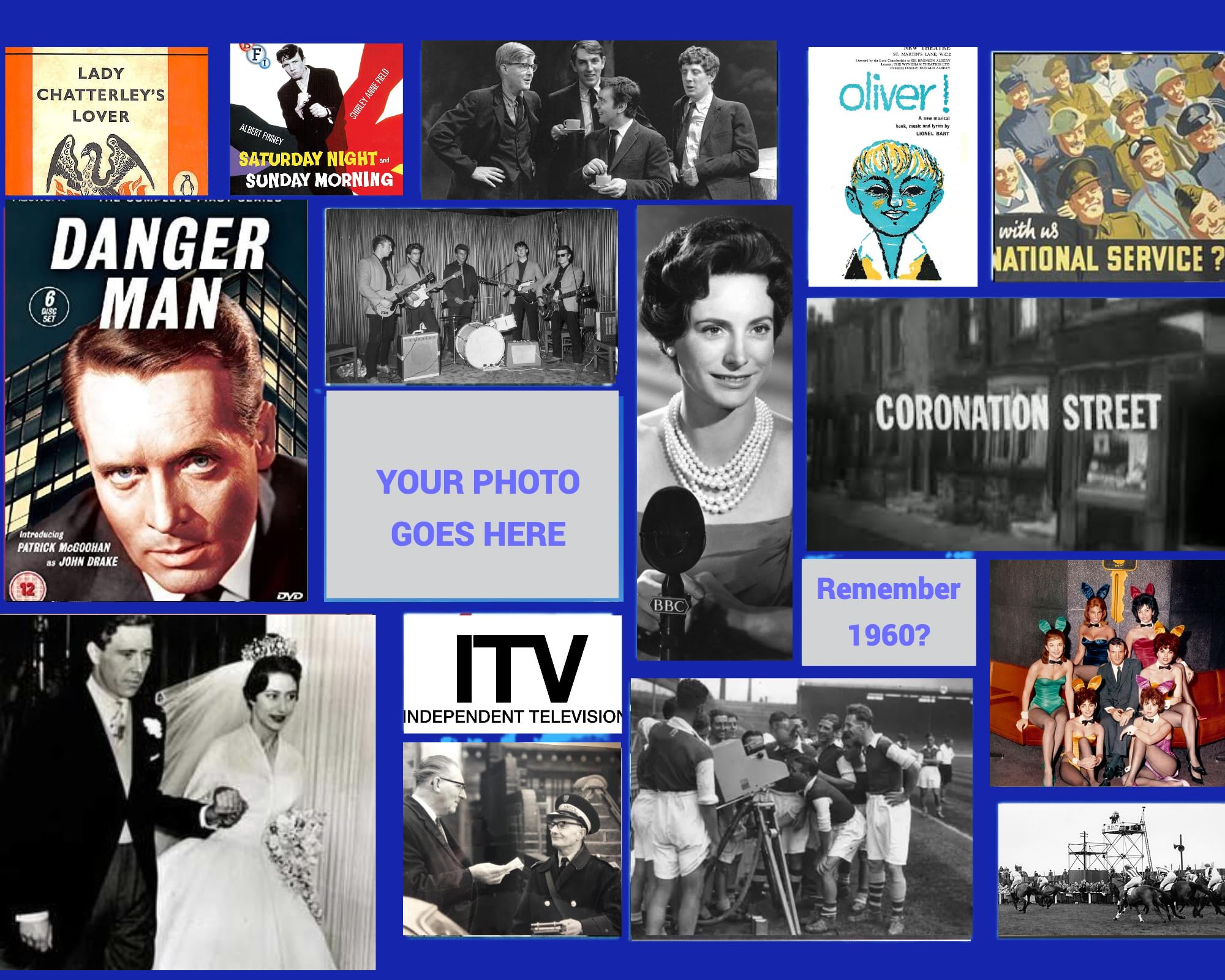 ItsYourPuzzle | Personalized Photo Jigsaw Puzzle | Nostalgia Year Puzzle for 1960 | Custom Puzzles from Photos | Memory Lane Puzzles for Adults | Cardboard Picture Puzzle | 500 Pcs