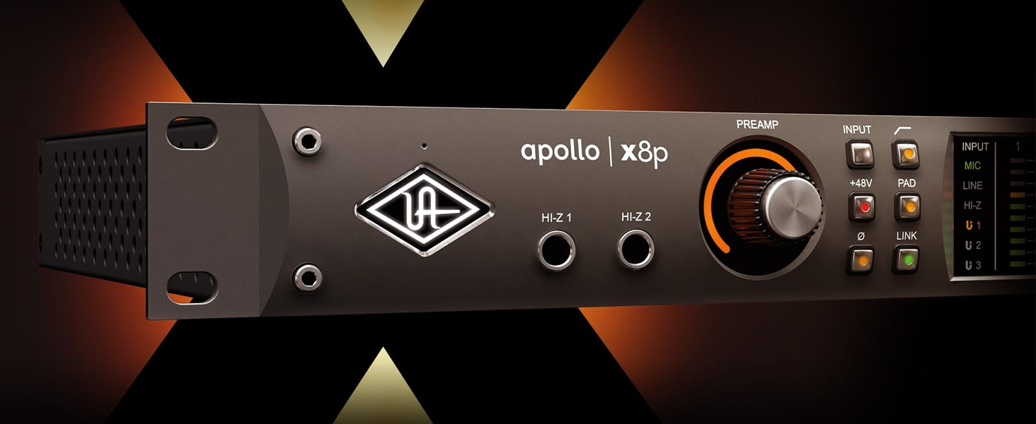 Amazon.com: Universal Audio Apollo x8p Heritage Edition