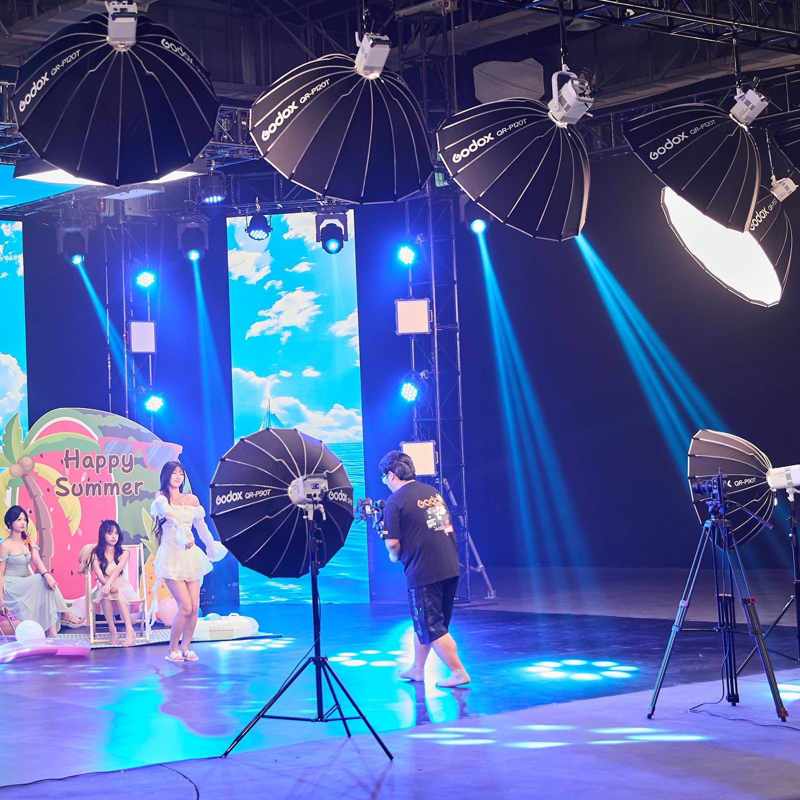 Godox Litemons LE200Bi LE200 Bi ciągłe światło LED Video Light 220 W 2800K