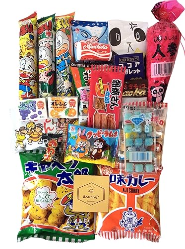 Beatcraft surtido japonés de Dagashi, set de felicidad pack (regular)