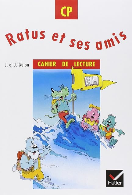 Portada de Ratus et ses amis. CP. Cahier de lecture. Per la Scuola elementare