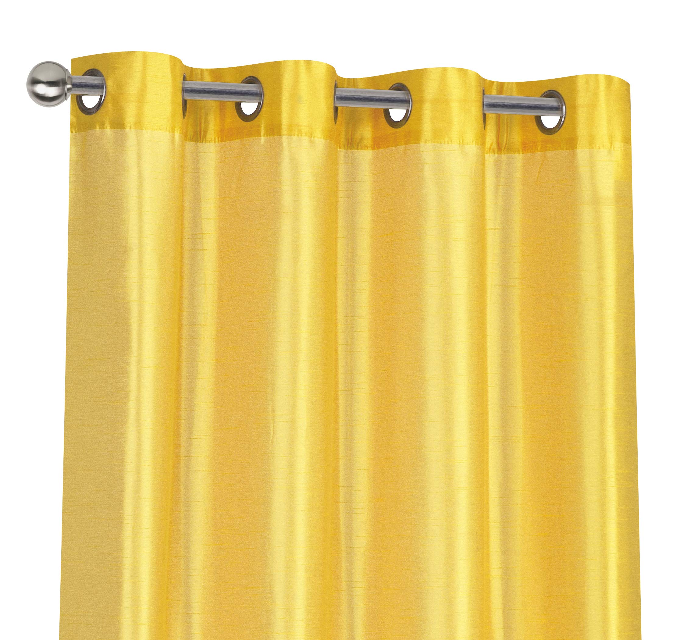 Yellow Silk Curtains Curtains & Drapes 2023