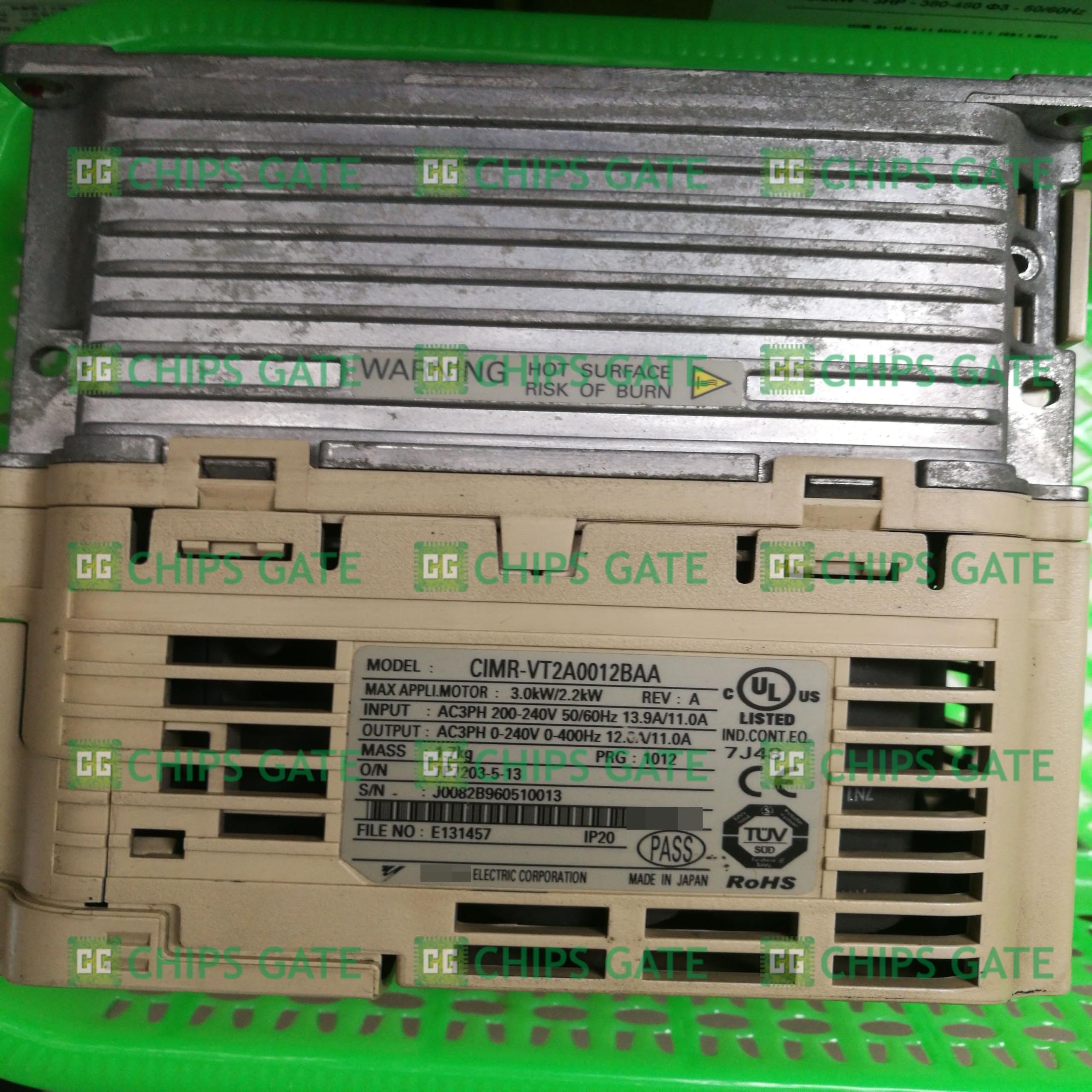 1PC New Inverter CIMR-VT2A0012BAA 2.2KW