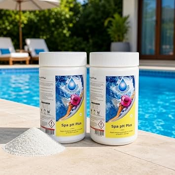 2 Kg pH Plus Increaser Granules for Hot Tubs and Swimming Pools