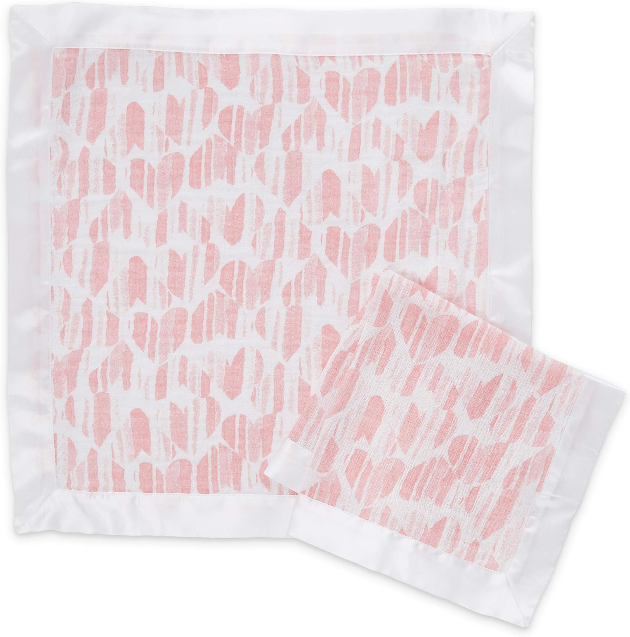 Aden by aden + anais Classic Security Blankets, Super Soft 100% Cotton Muslin Lovie, 2 Pack (Briar Rose)