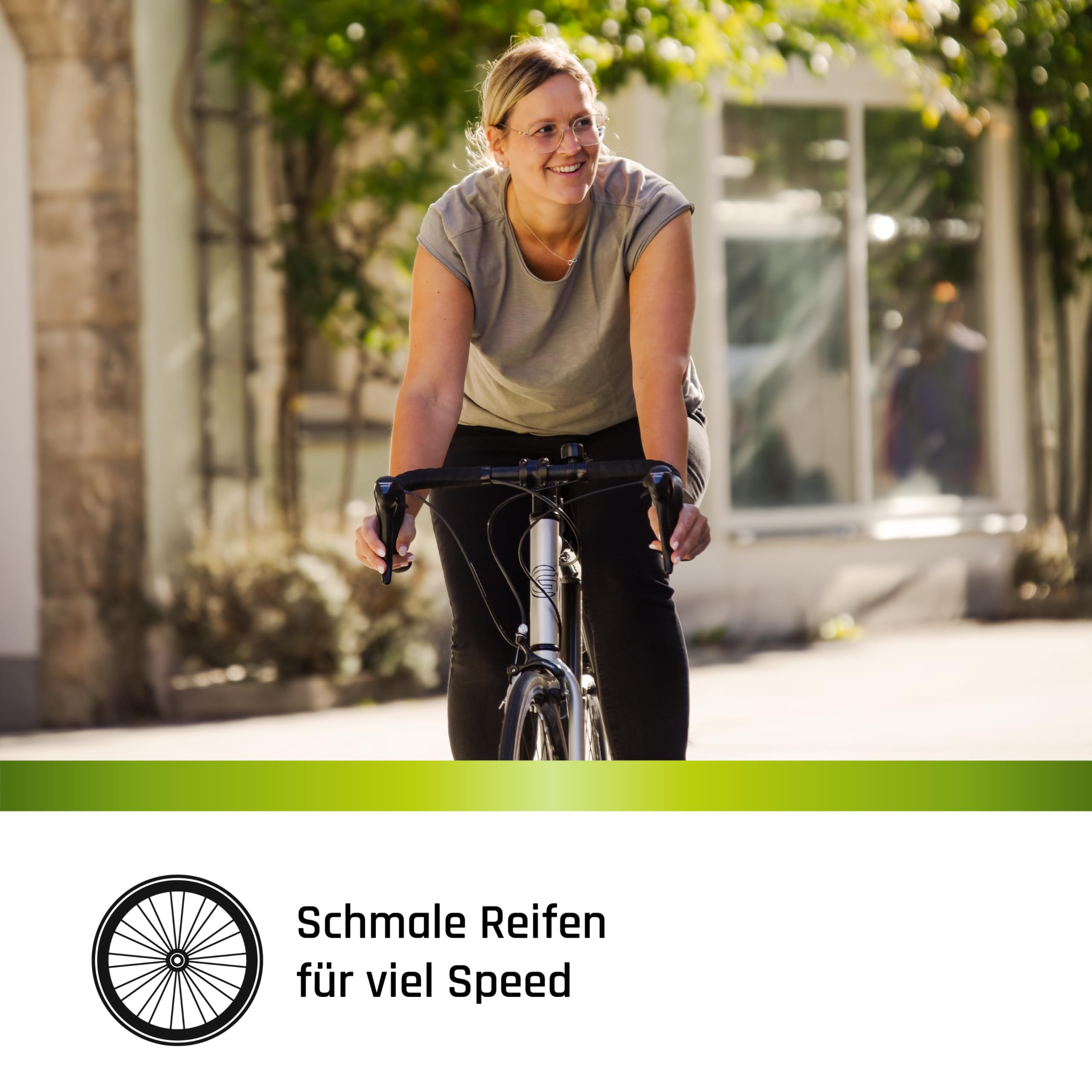 Galano Vuelta STI Rennrad für Damen und Herren ab 150 cm, 28 Zoll mit 14 Fach Fahrrad Schaltung Road Bike, Pedale mit Pedalhaken, Rennfahrrad mit schmalen Reifen