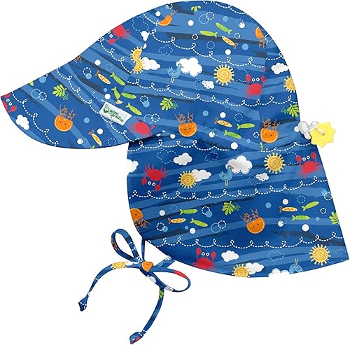 i play Baby Boys Flap Sun Protection Hat