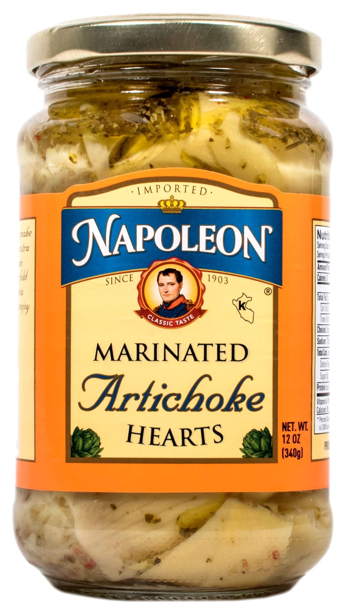 Napoleon Marinated Artichokes, 12 oz