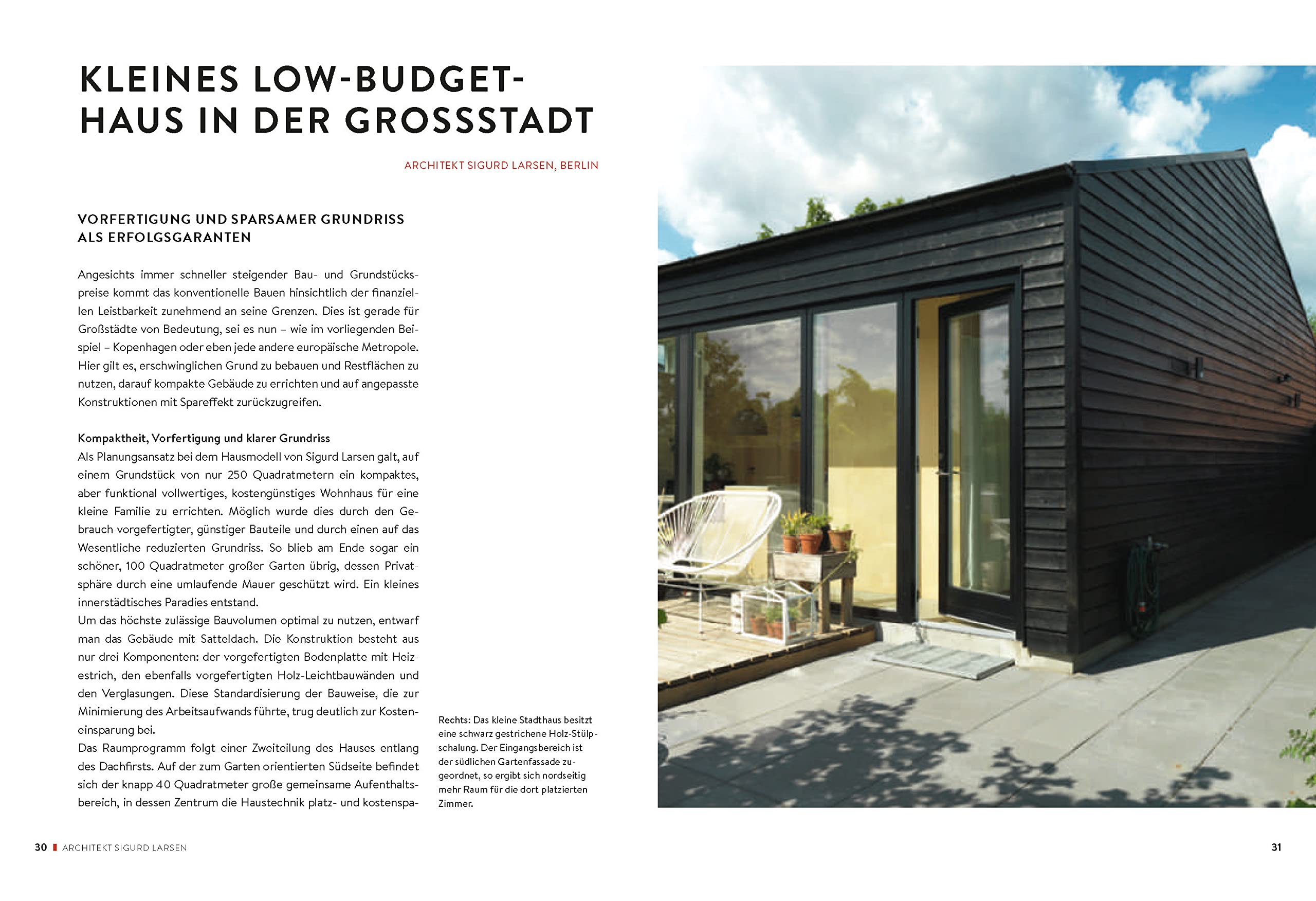 Low Budget Architektenhäuser: um die 300.000 Euro - und darunter