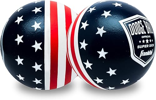 Miniatura 6 de Franklin Sports - Juego de bolas de espuma con revestimiento de superpiel para juegos de patio, bolas pequeñas para juegos de gimnasio, bolas de