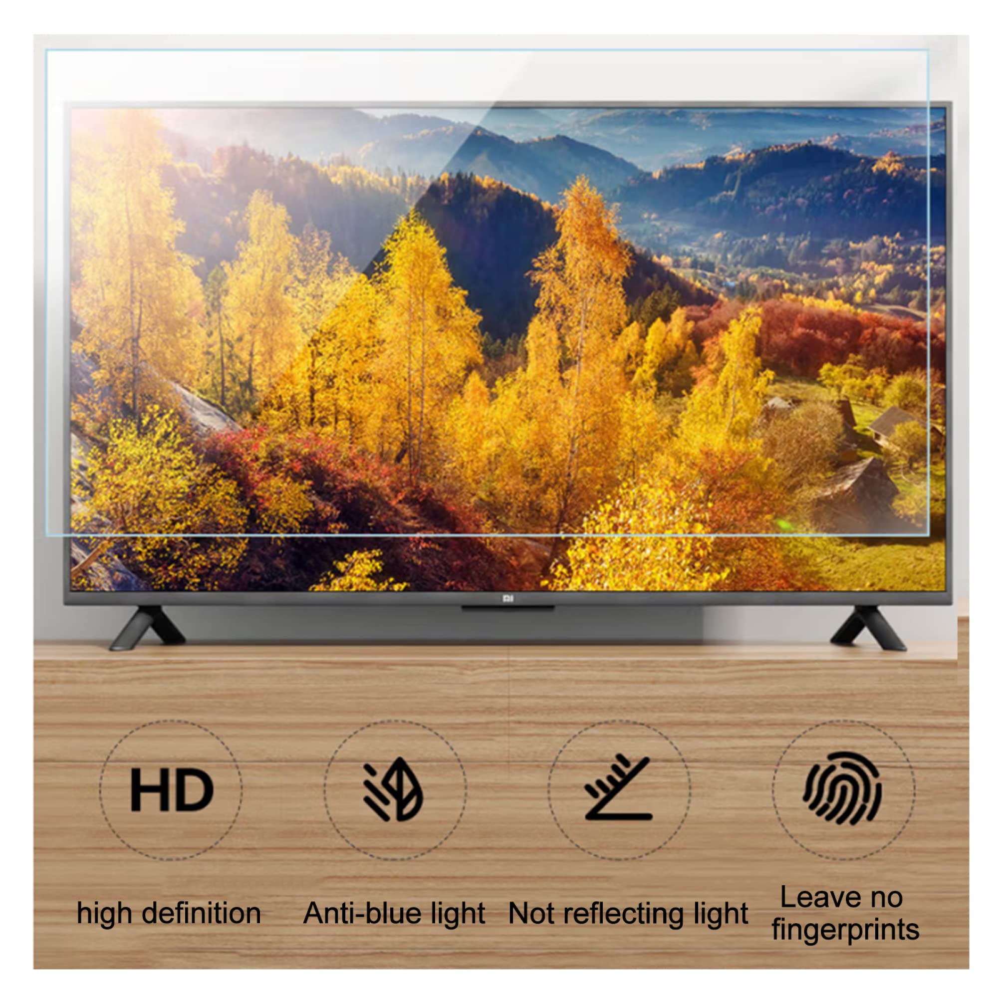 Protectores de Pantalla para televisores, Protector de Pantalla TV 50-75(55in1221x689mm)