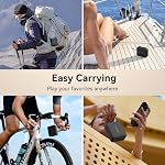 Oraolo Bluetooth Speaker, IPX7 Waterproof Portable Bluetooth Speaker with Stereo Sound, Bluetooth 5.4, Support AUX/TF Card, TWS Pairing,Small Wireless Speaker for Home, Shower, Outdoors, Travel Black