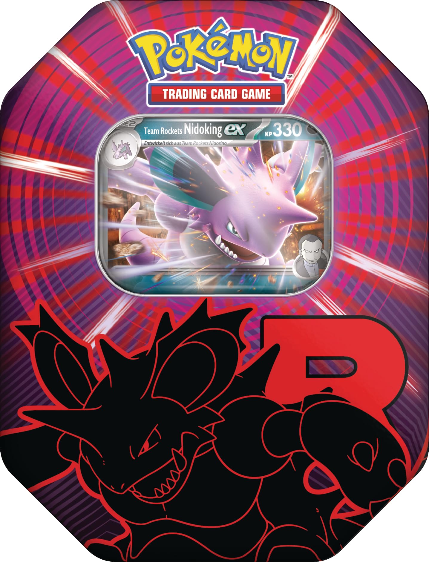 Pokémon - Trading Card Game: Tin-Box Team Rocket - Nidoking-ex (1