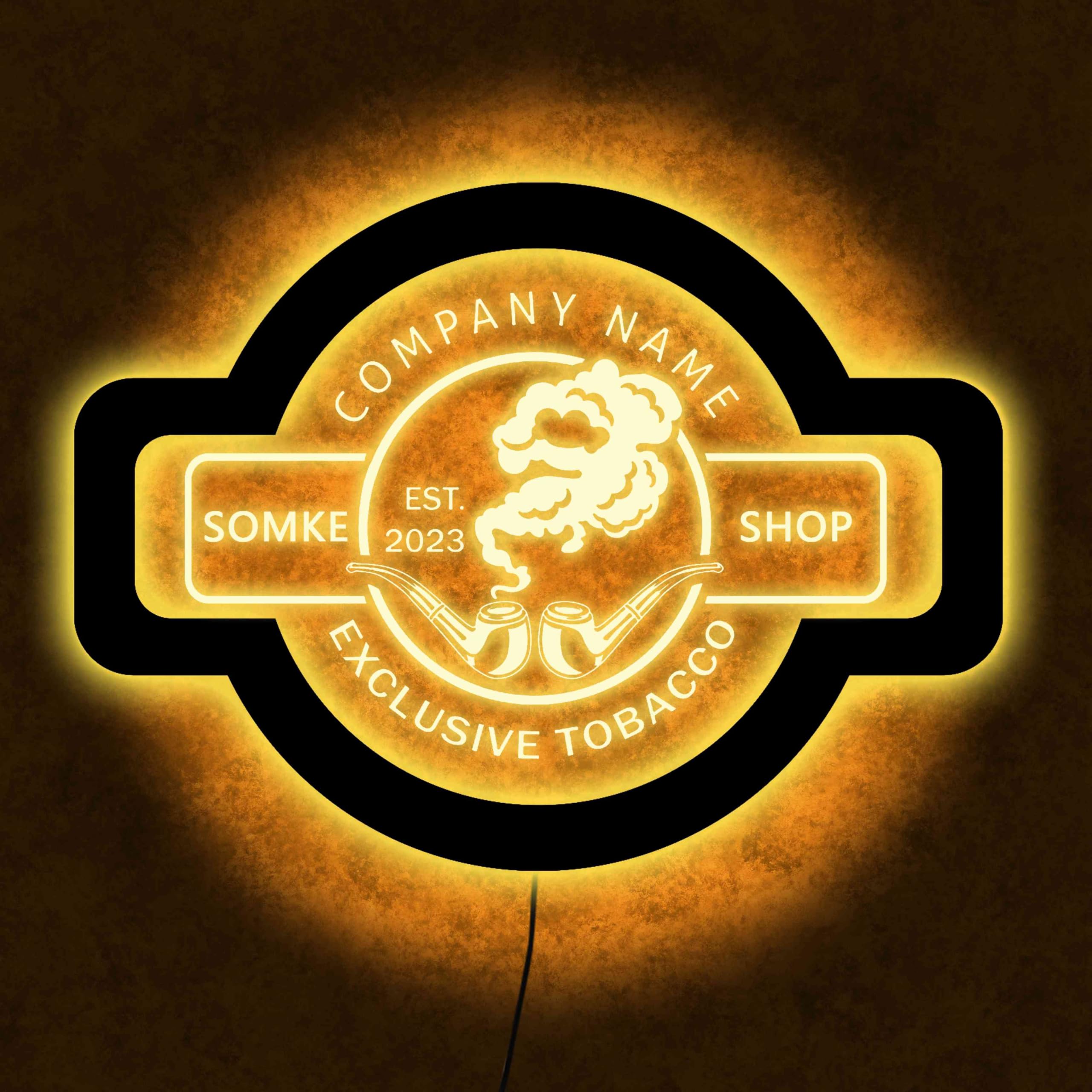 Custom Smoke Shop Neon Sign, Smoke Shop LED Wall Decor, Personalized Smoke Shop Neon Sign, Smoke Shop Neon Wall Art, Smoking Neon Sign