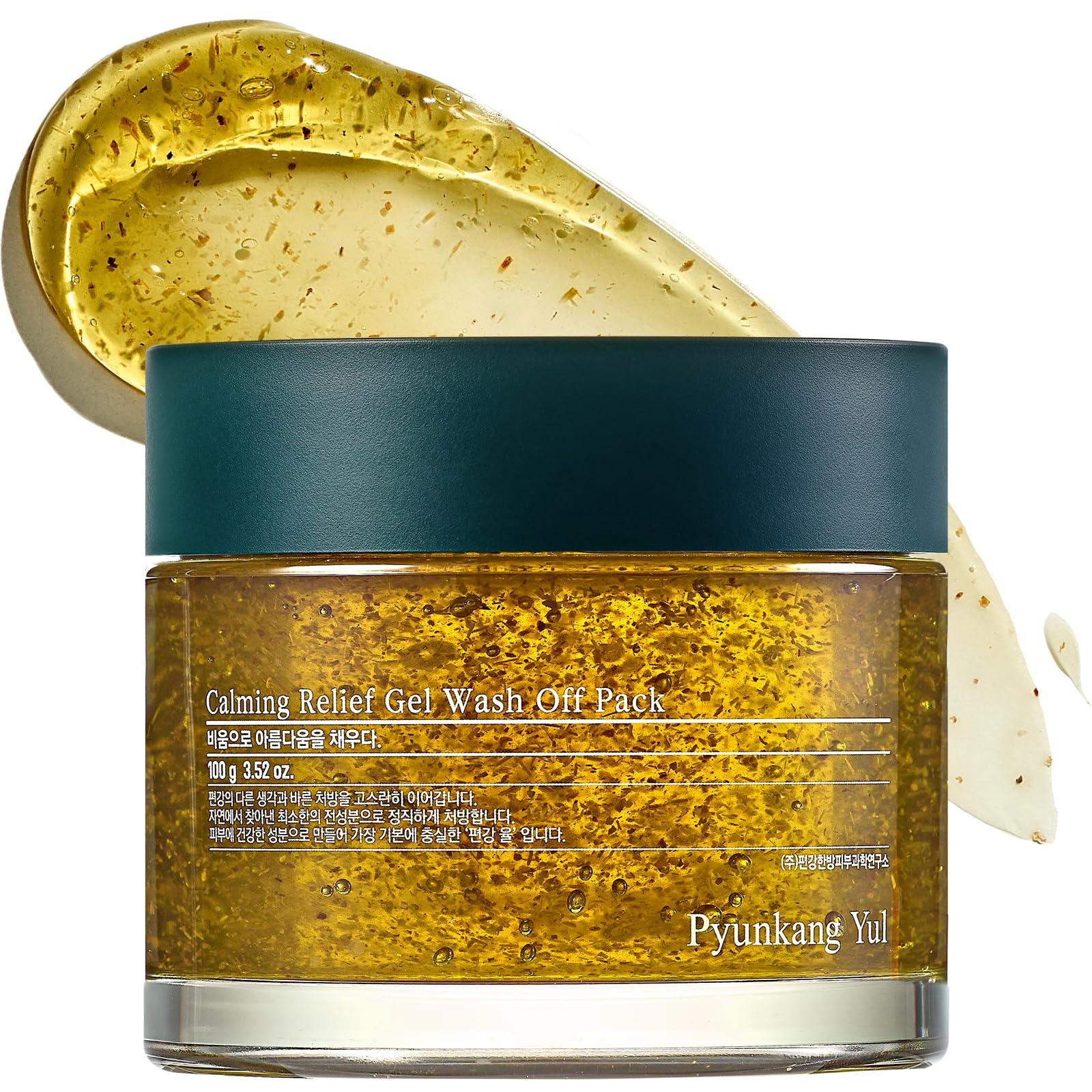 Pyunkang Yul PKY Calming Relief Gel Wash Off Pack 100g, Soothing & Refreshing Gel Mask for Sensitive Skin
