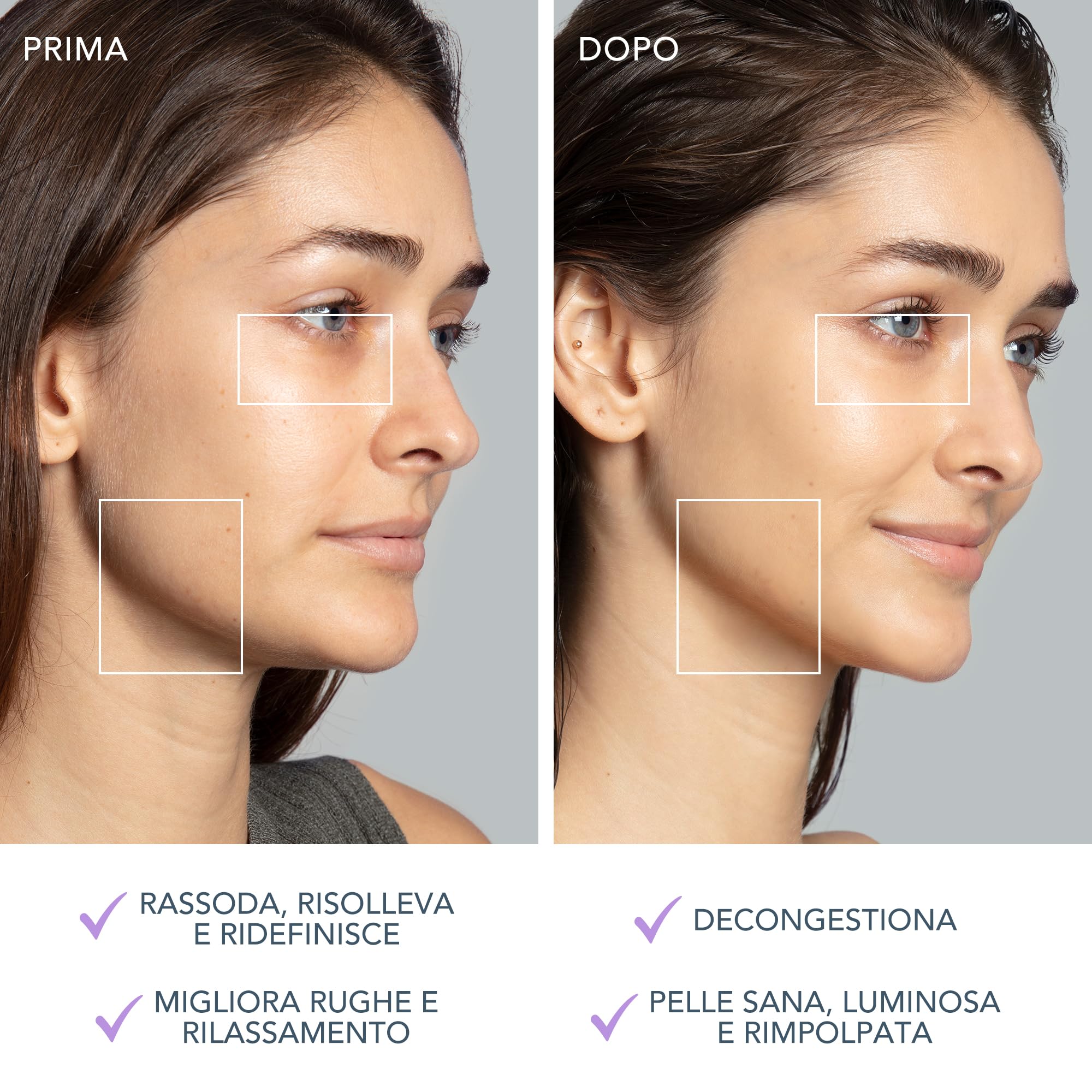 Set FOREO Total Facelift - Massaggiatore viso lifting con microcorrente FOREO BEAR 2 + Siero faccial SUPERCHARGED SERUM 2.0 (30 ml) + Crema viso idratante HA+PGA SUPERCHARGED (50 ml)