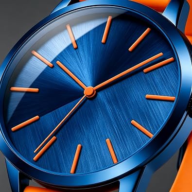 Bisley 37MM Women Watch Patchwork Watch Easy to Read Waterproof Watch