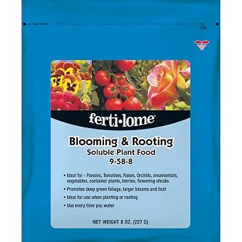 Fertilome 11778 Blooming & Rooting Soluble Plant Food 9-58-8 8 oz