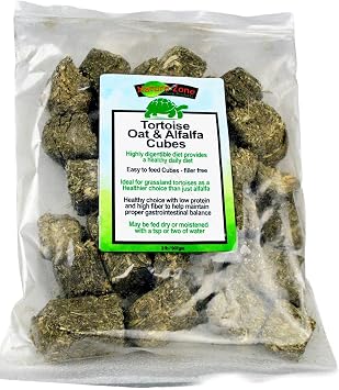 Nature Zone Tortoise Oat & Alfalfa Cubes 2 lb, for Grassland, Desert, Tropical, Forest Tortoises