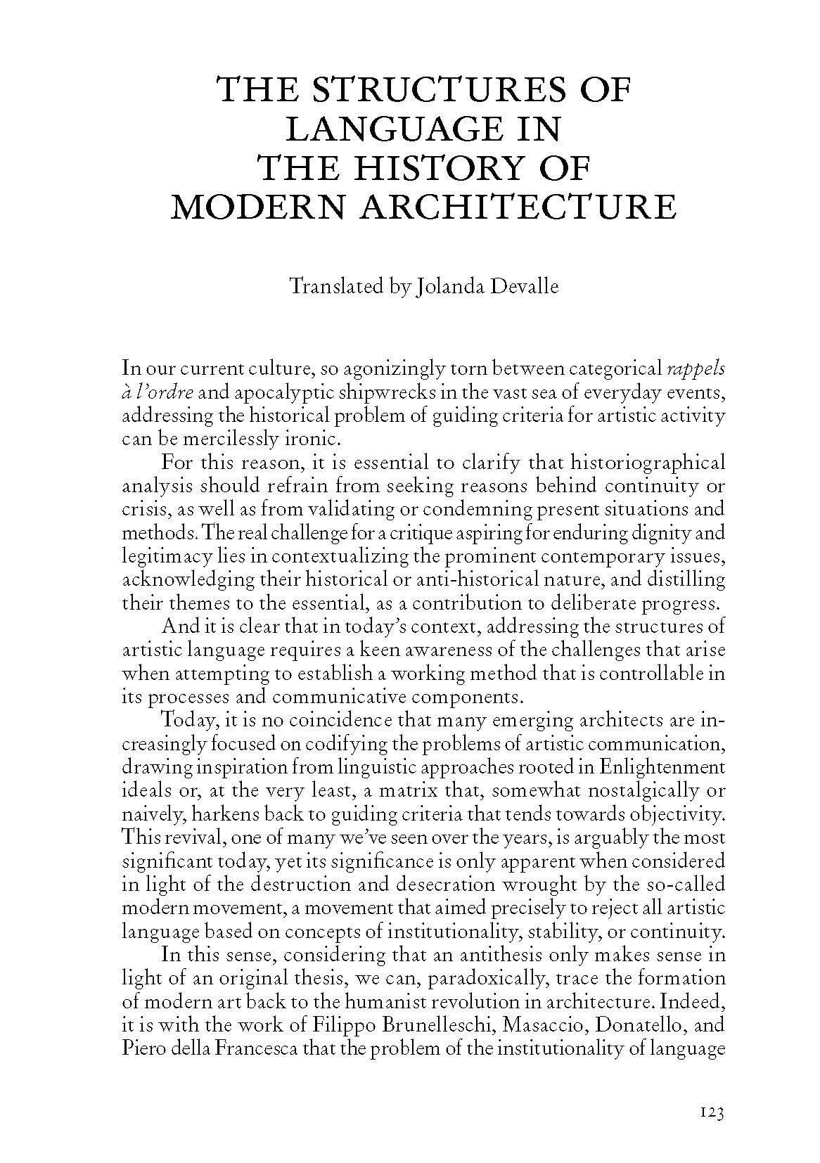 Order and Disorder: Selected Essays and Interviews by Manfredo Tafuri 1964–1994