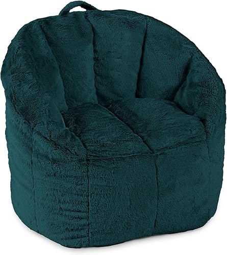 Miniatura 22 de Big Joe Milano - Puf para niños SmartMax, color negro Smartmax negro,Pink Passion Smartmax,Cuero Montana Negro,Caribou,Carmel Montana Cuero,Blazer