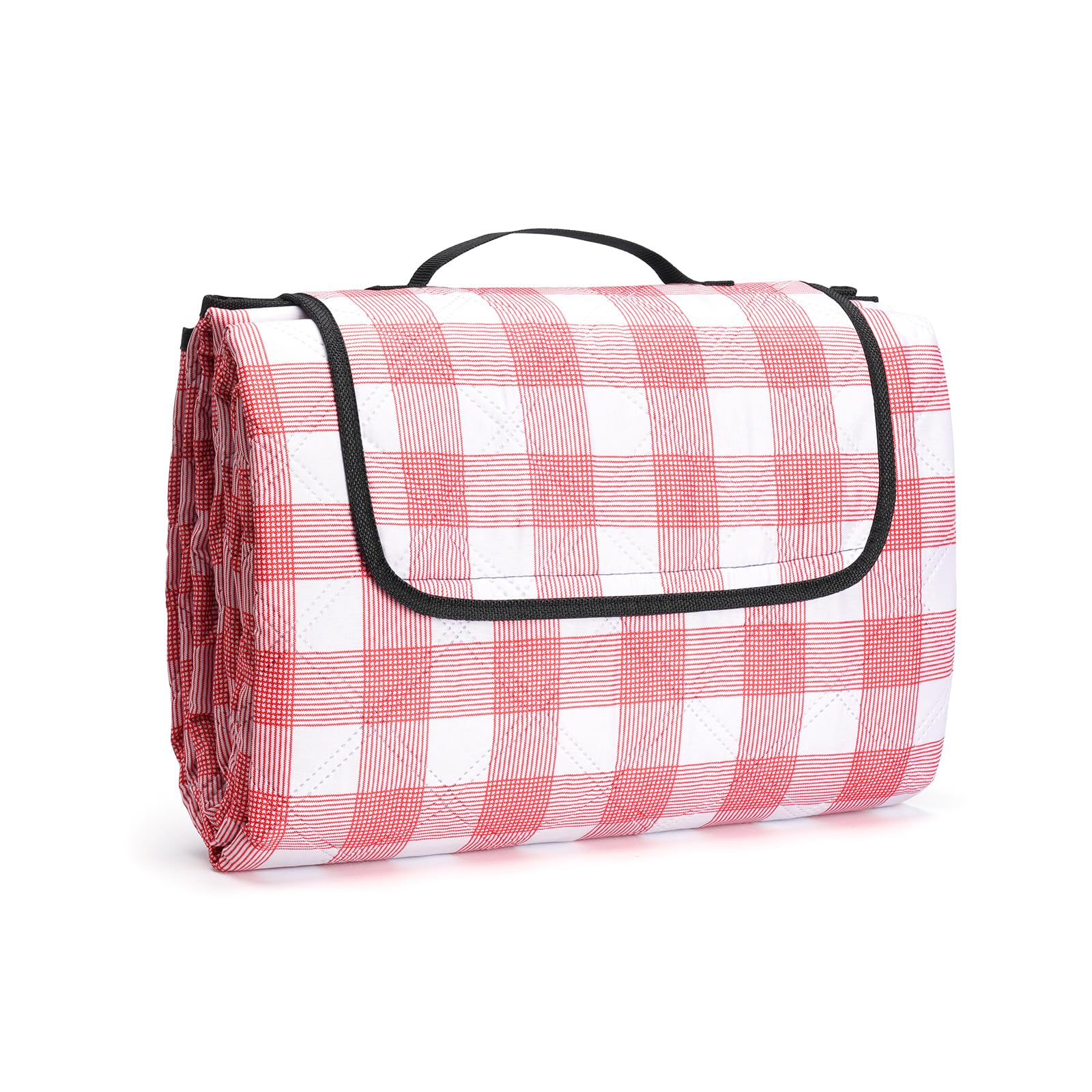Oak & Tea Waterproof Picnic Blanket Extra Large 200x200cm - Sandproof & Foldable Beach Mat with, Portable Camping Rug for Outdoor, Park, Travel - Durable 3-Layer Oxford Fabric