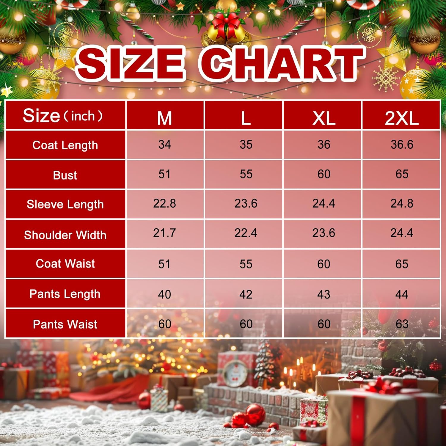 Halloween Costumes Green Furry Costume Adult 8PCS, Christmas Deluxe Santa Claus Costume for Men - Image 7