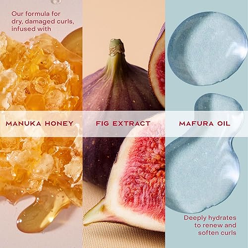 Miniatura 11 de Karité Humedad de miel de manuka y aceite de mafura envoltura y juego de mousse hidratante hecho para sostener, cuerpo y brillo, 7.5 onzas