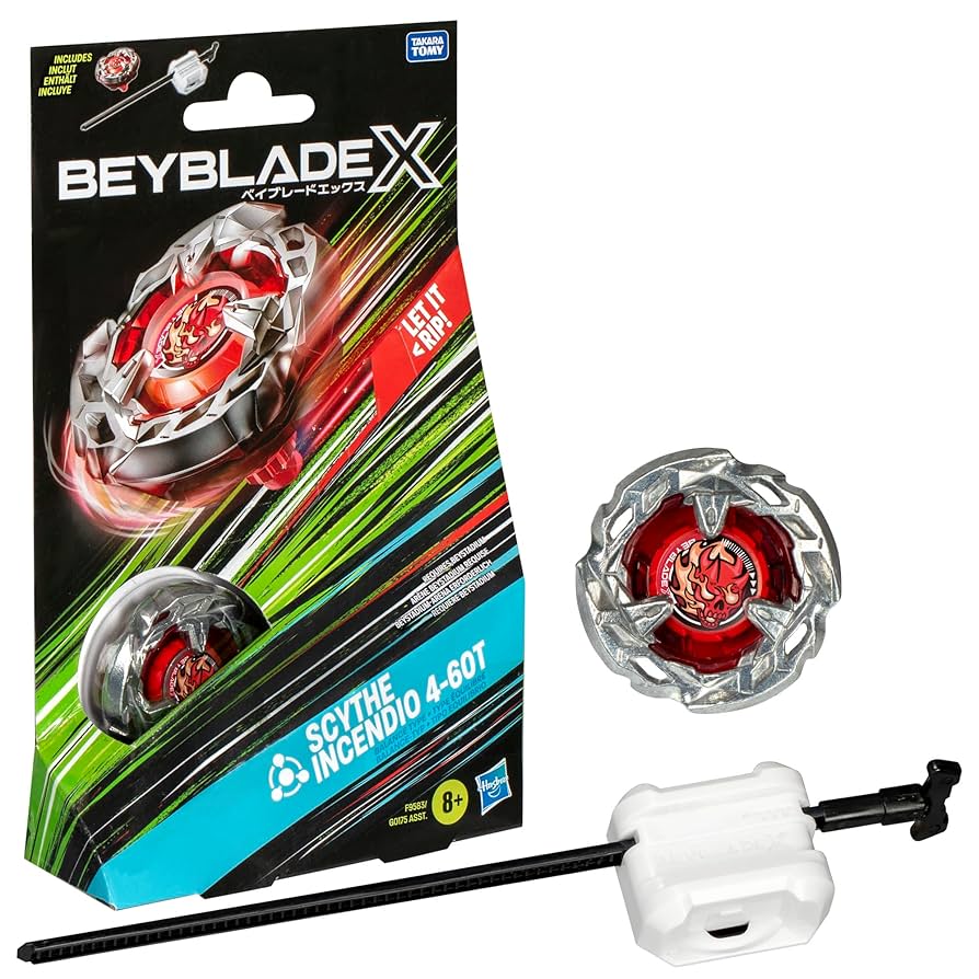 Amazon.co.jp: Beyblade X Scythe Incendio 4-60T Starter Pack