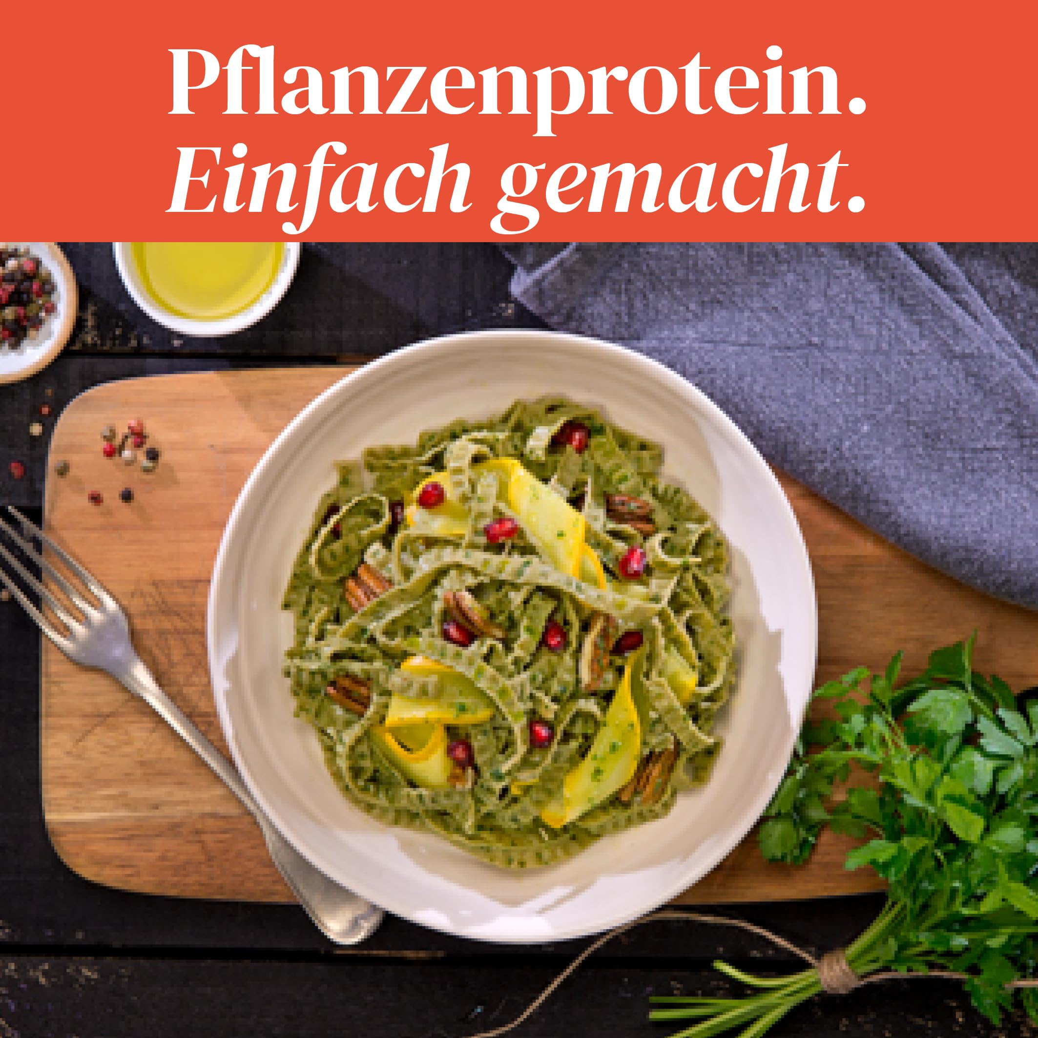 Explore Cuisine Bio Fettuccine aus Edamame & Mungobohnen, 6 x 200g | Proteinreich, ballaststoffreich, glutenfrei, low-carb, Vegan, nur 2 Zutaten hergestellt, einfach zuzubereiten, Multipack