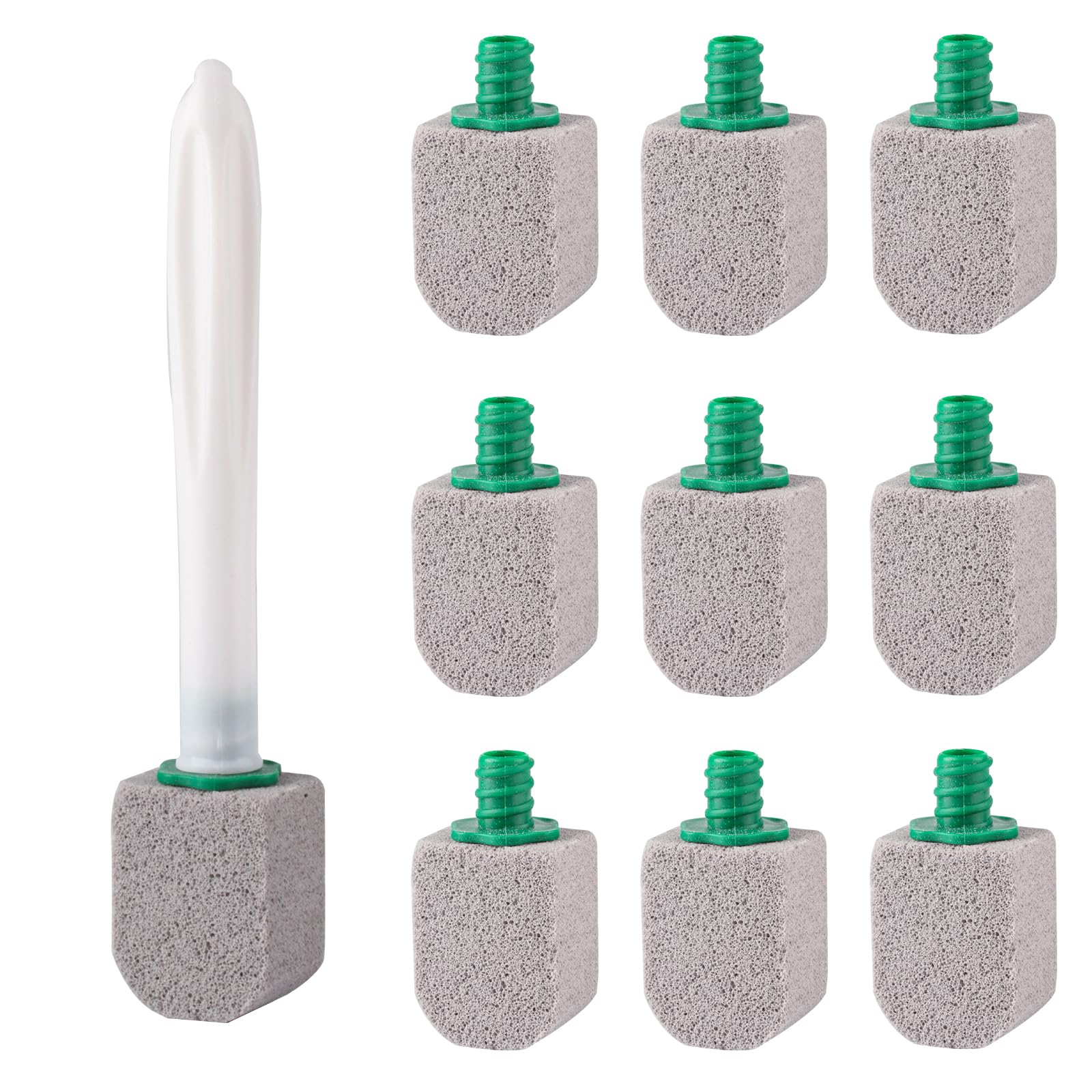 10 PcsPumice Stone for Toilet Pumice Cleaning Stones Sticks Brush