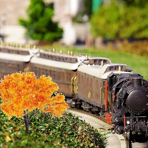 Miniatura 5 de 12 árboles en miniatura para manualidades, accesorios de jardín de hadas, mini árboles de modelo mixto, decoración de casa de muñecas, planta de