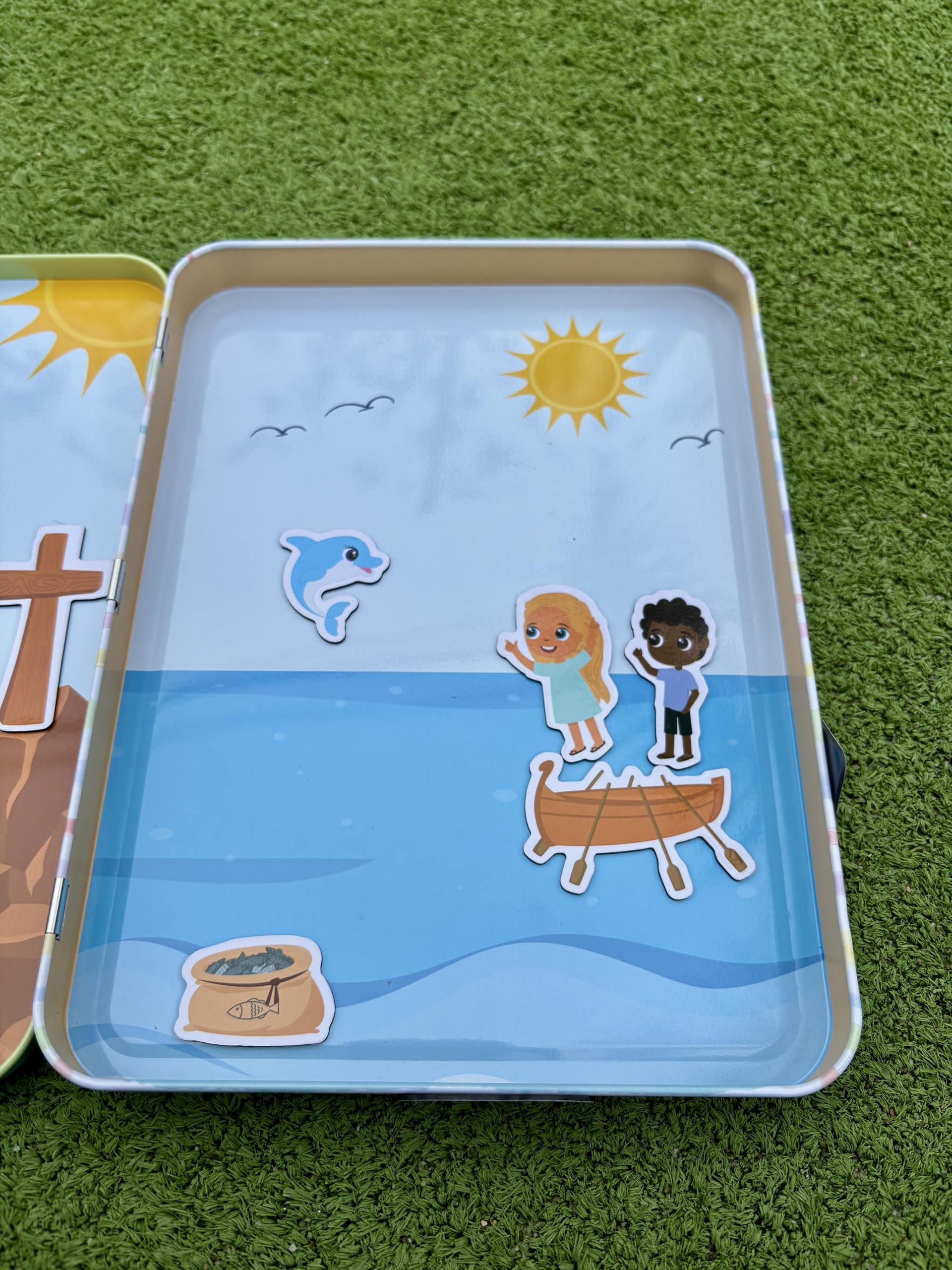 Holy Kids Jesus and Friends - Faith Based Magnet Set is an Interactive and Entertaining Magnetic Play Set Intended to Foster Spiritual Engagement for Children in a Quiet and Relaxed Manner. - Image 4