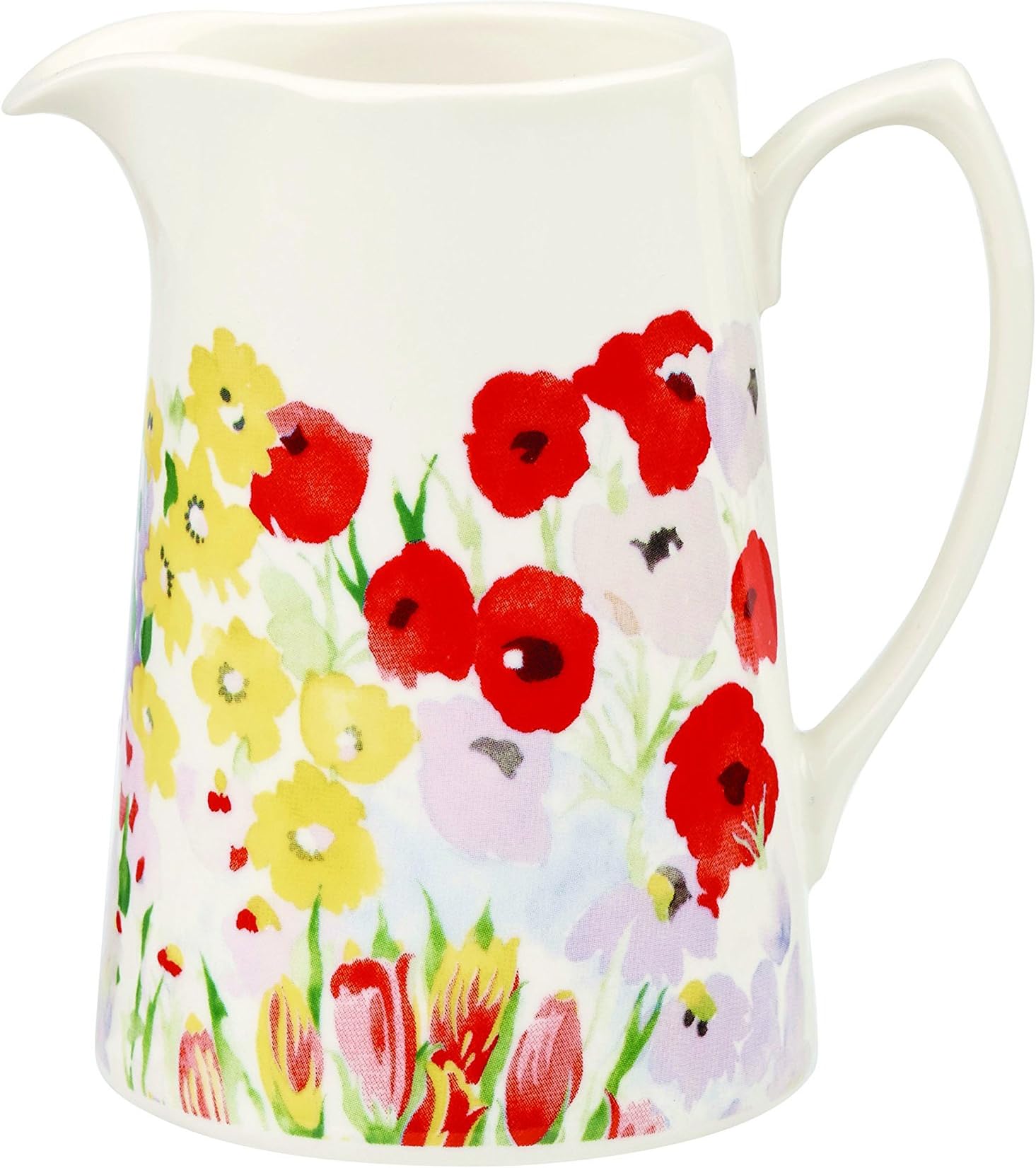 Collier Campbell JUG Paint GDN 0.5PT OP STK 2, Fine China, Multi-Colour, 9.5 x 8 x 11 cm