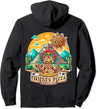 Amazon.com: Chichen Itza Chicken Pizza: Fun Mexico Design