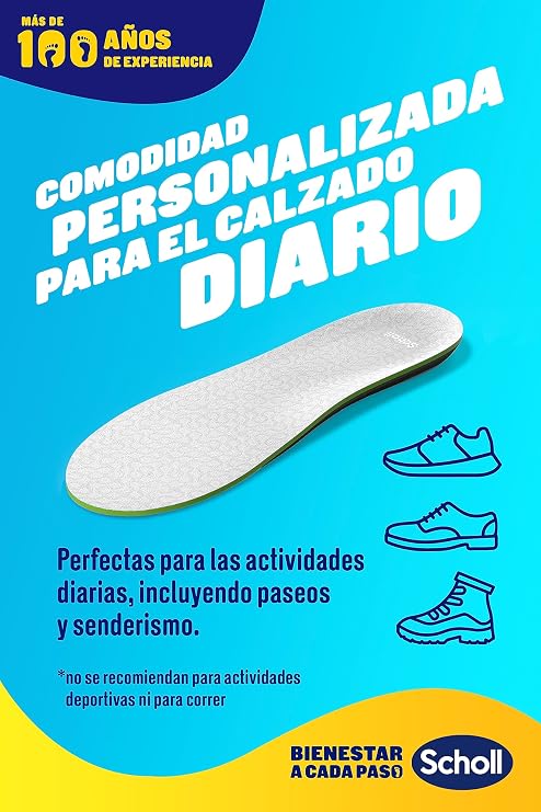Dr. Scholl's LiquiFlex Daily Support Insoles - Men's Footwear Size 7-11.5 - Memory Foam Arch Support - 1 Pair
