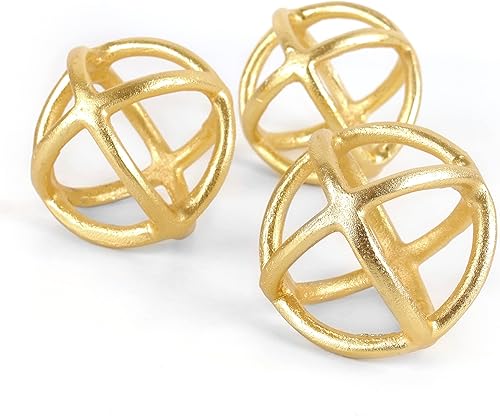 Miniatura 4 de Bolas decorativas para cuencos, esfera decorativa de metal, bolas decorativas para centros de mesa, bolas decorativas de orbes, bolas decorativas