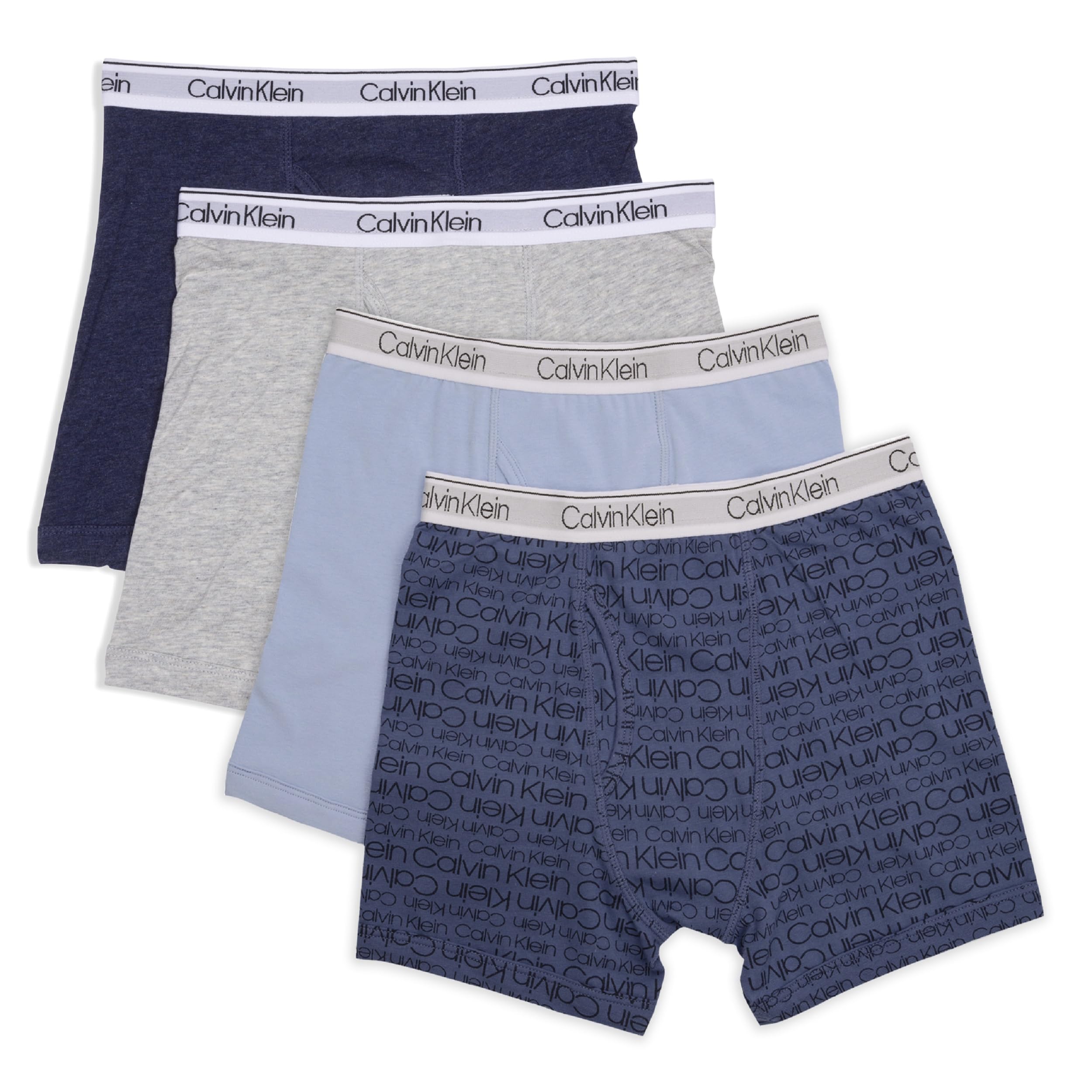 Calvin Klein Boys Underwear Four Pack Boxer Brief Value Pack