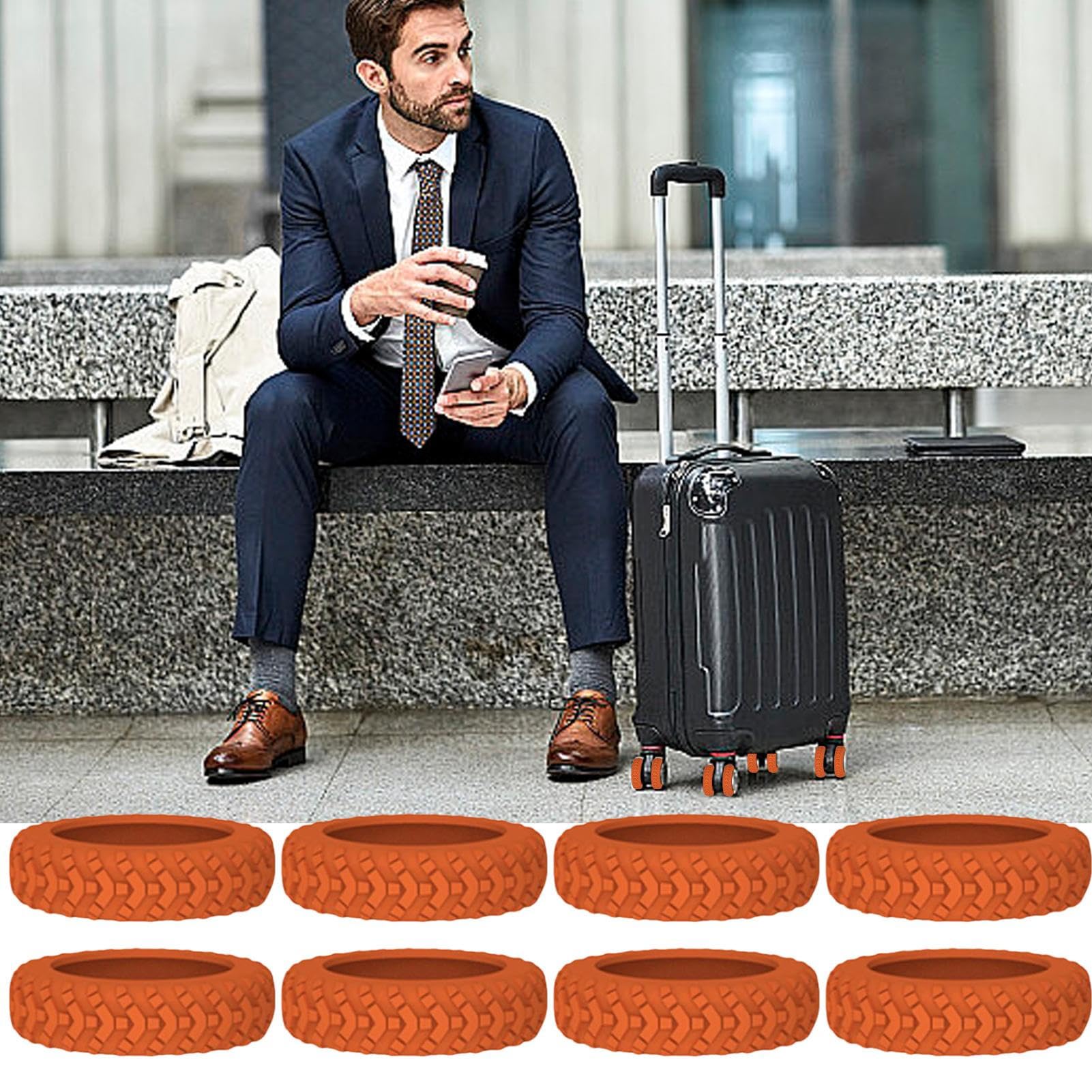 Qurygin Enjoliveurs De Roues De Bagages - Protecteur De