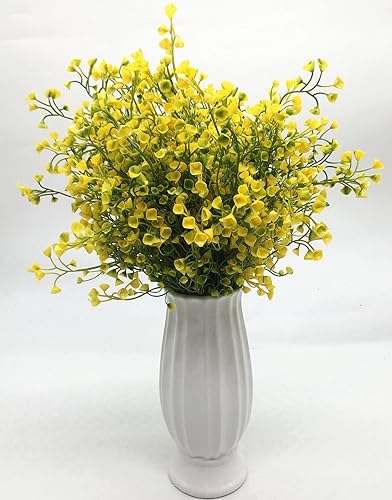 Vista 90 de Cattree - Arbustos artificiales, hierba de plástico, plantas artificiales para boda, interior, exterior, hogar, jardín, terraza, cocina, oficina