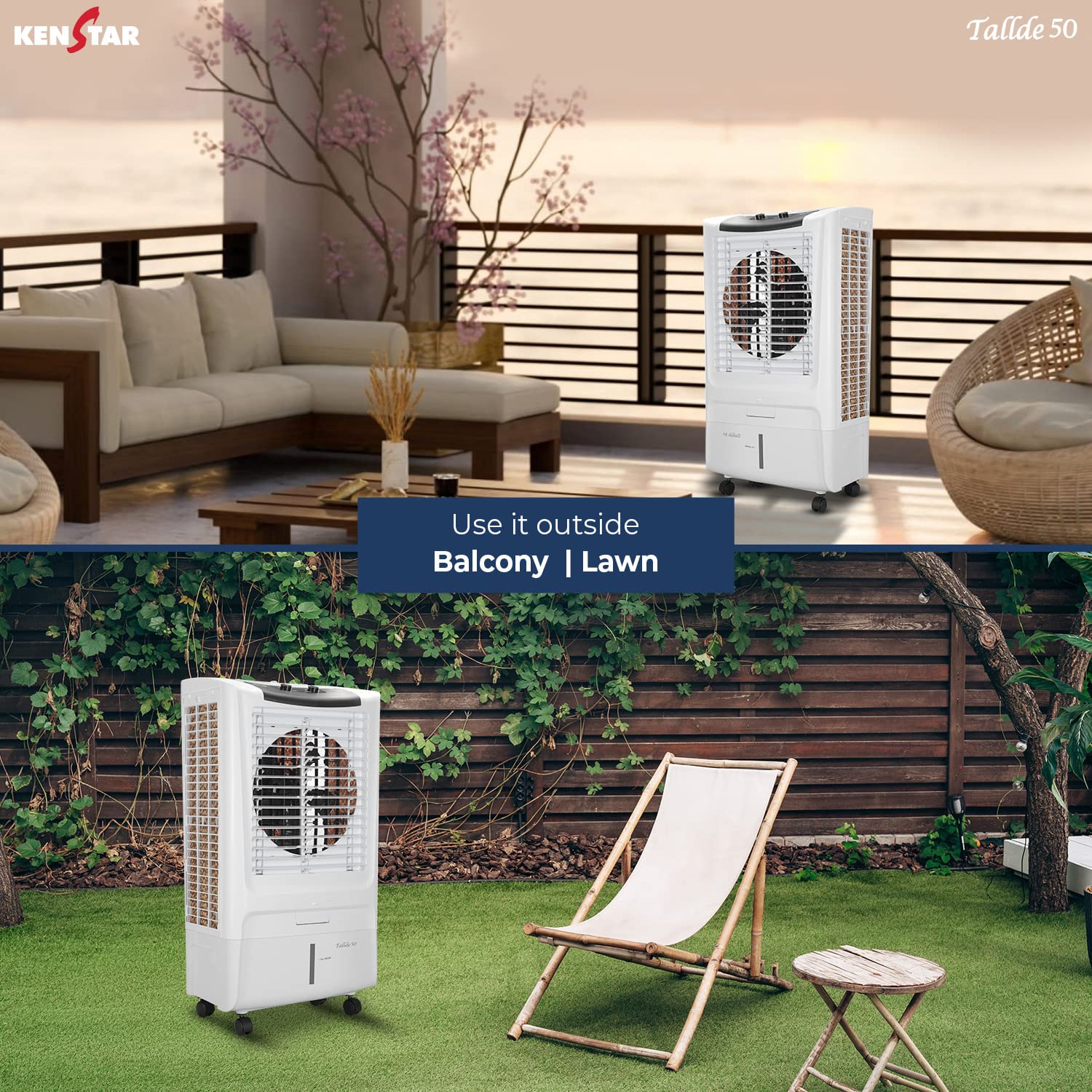 Review Kenstar Tallde 50 Desert Air Cooler For Home - Inverter