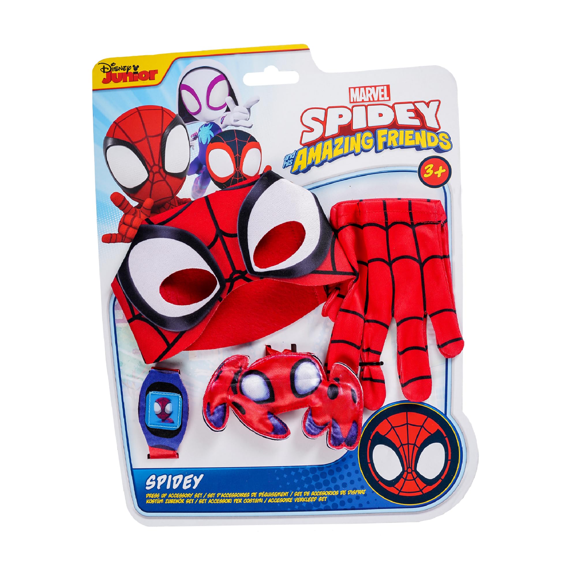 Costume Rubies Spider Gwen Spiderverse Per Bambina | Con Maschera E Cappuccio | Ufficiale Marvel