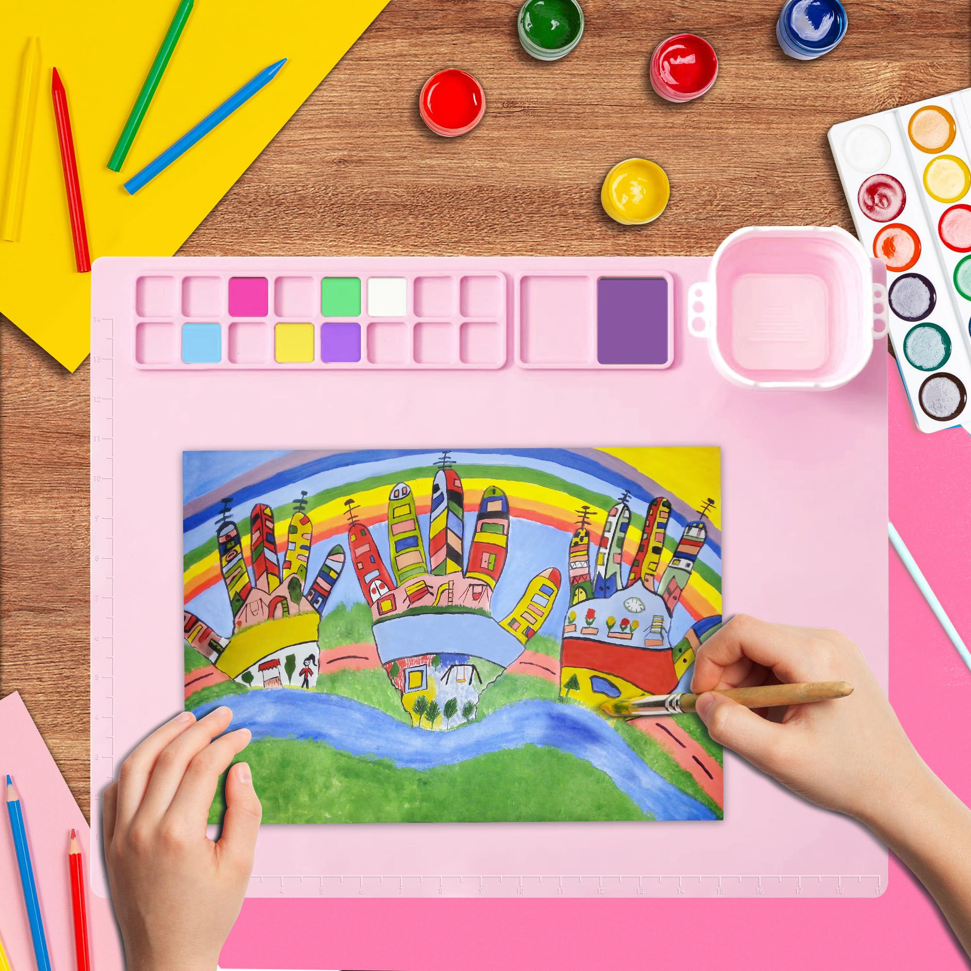 Tapis De Cuisson Antiadhésif Spécial Macarons, Silicone - Dimension 40