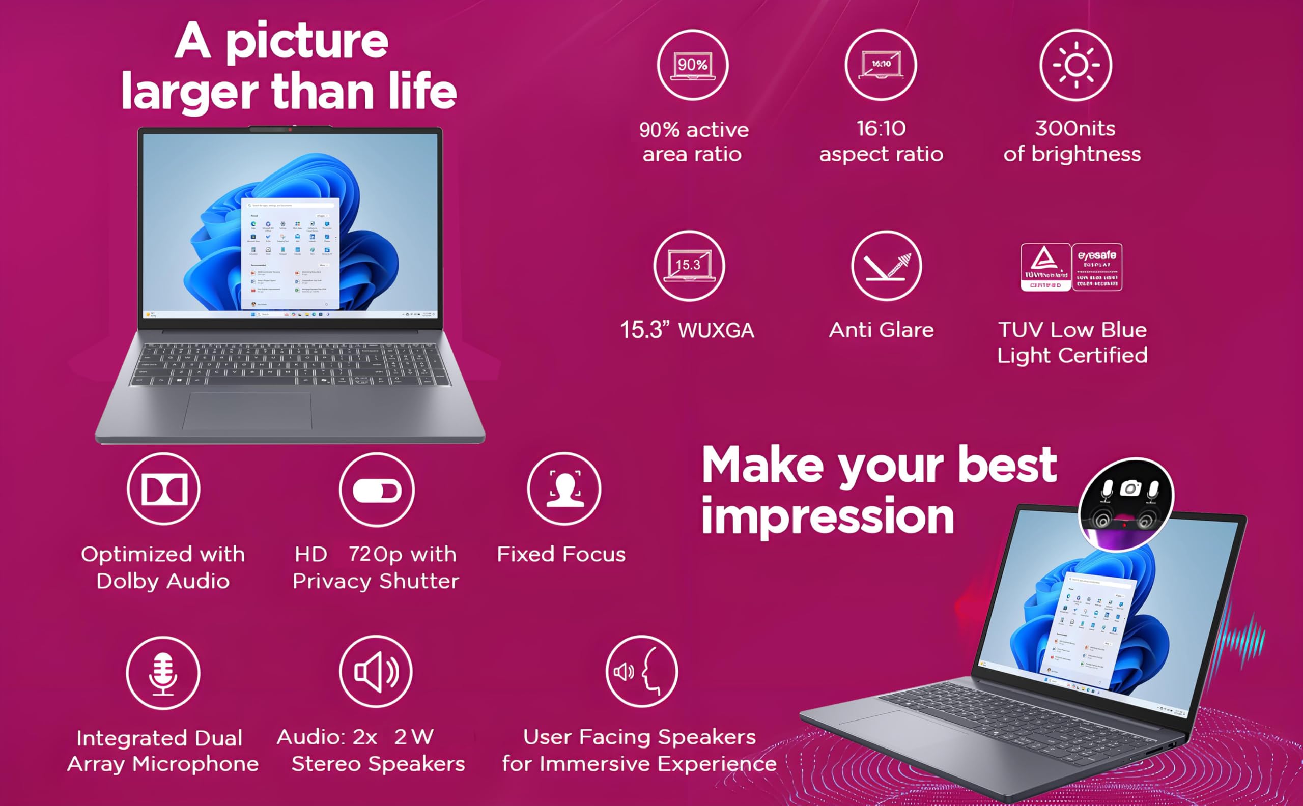 Windowsノート本体 Core i5 Autocad 2026.Office 2019. fusion Amazon.com: Lenovo 2026 Premium Business & Student Laptop, 15