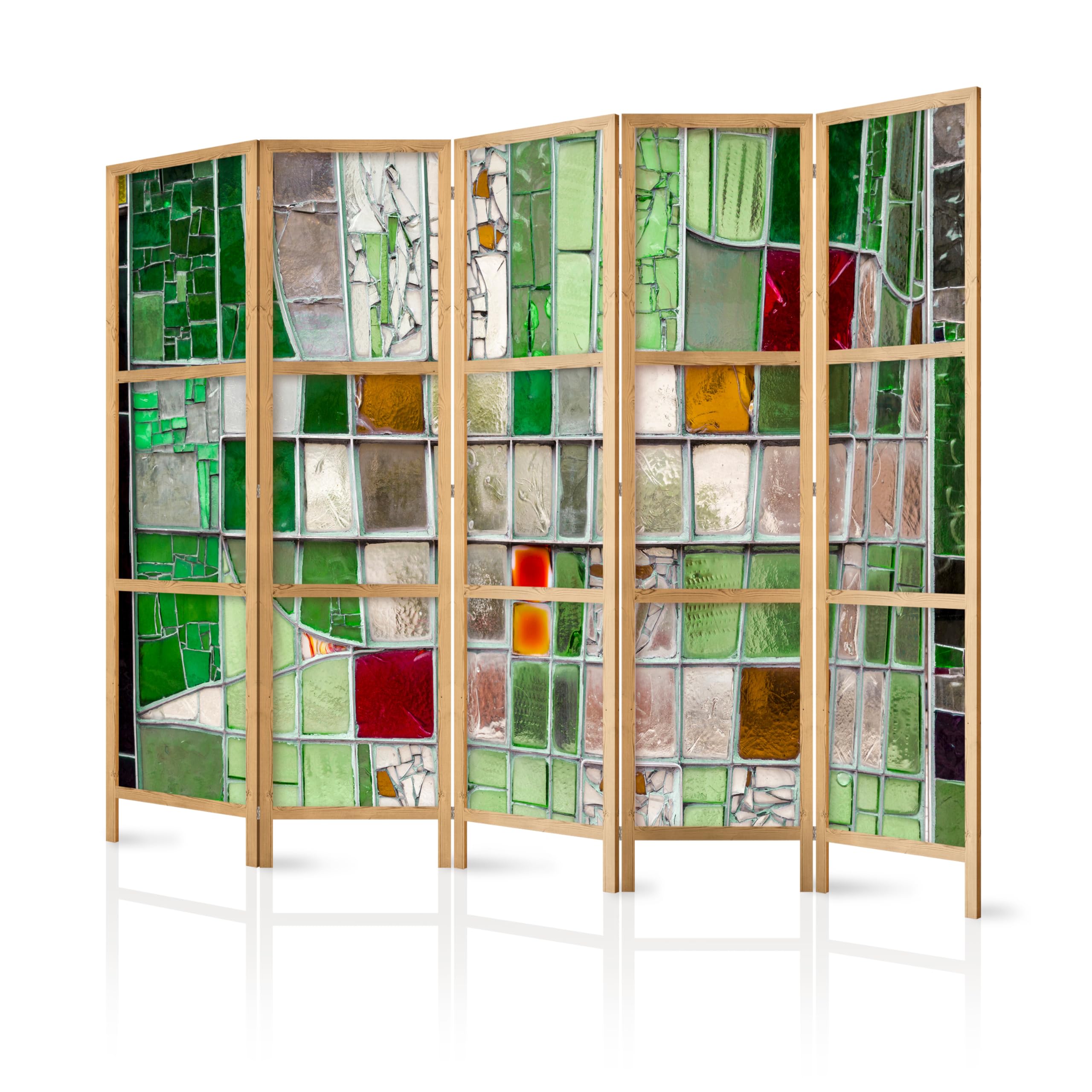 murando - Paravent Japonais Décoratif Intérieur, Paravent, 225x172 cm