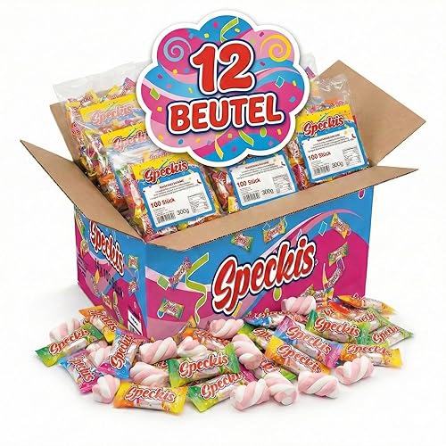 Marshmellow Speckis Speckseile - Wurfmaterial für Karneval und Fasching -