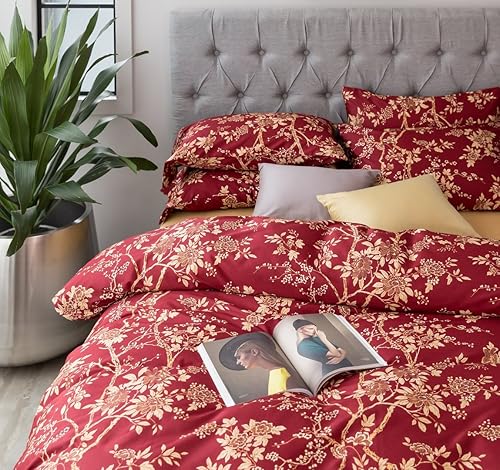 Miniatura 5 de Juego de ropa de cama de 3 piezas de 3 piezas de algodón egipcio de 400 hilos, tamaño King, color negro