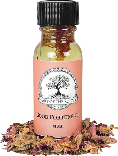 Buena fortuna Aceite 1/2 oz o la abundancia, Bendiciones Curación & Wishes Wiccan Pagan Hoodoo CONJURE