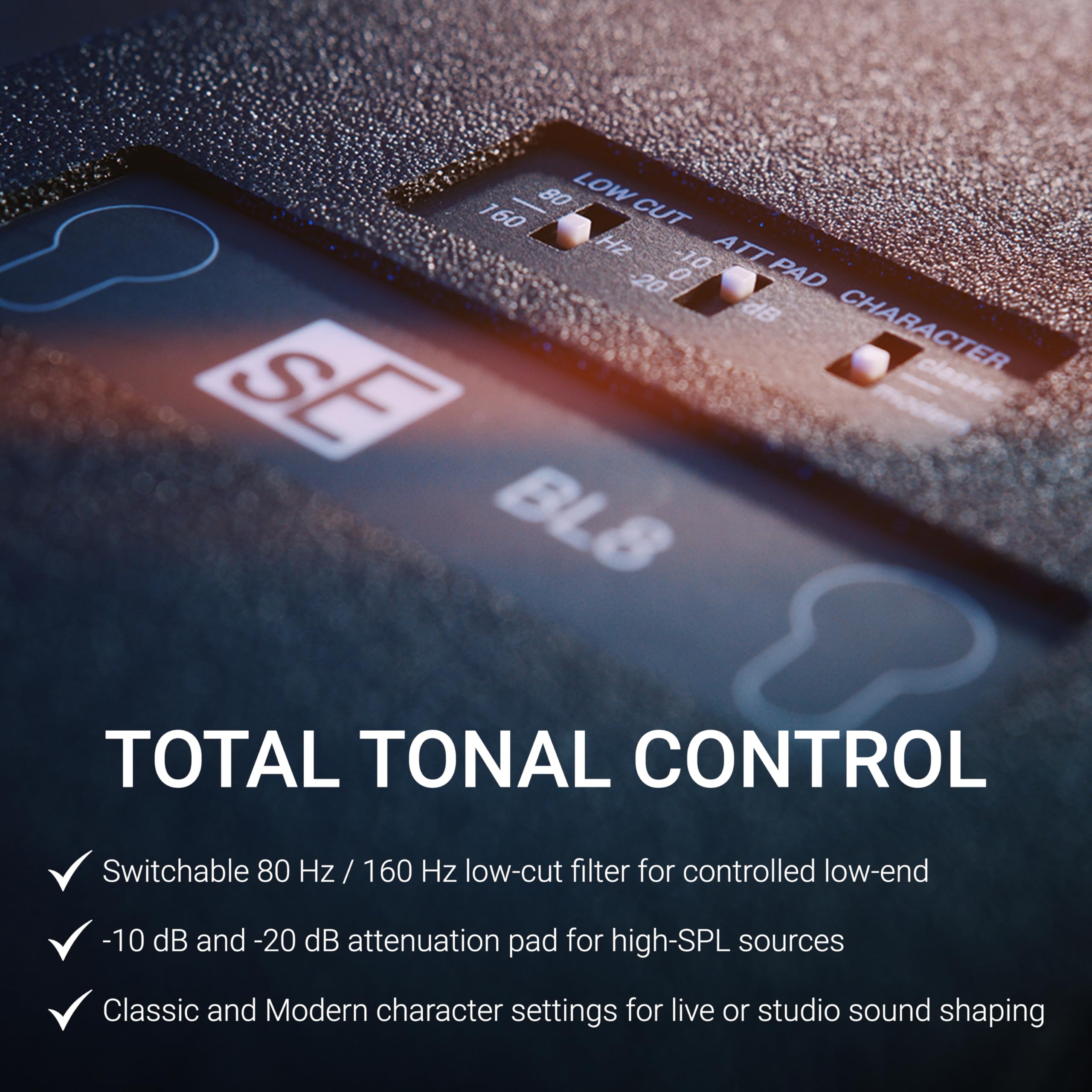 Amazon.co.jp: SE ELECTRONICS BL8 カーディオイド境界マイク EQ