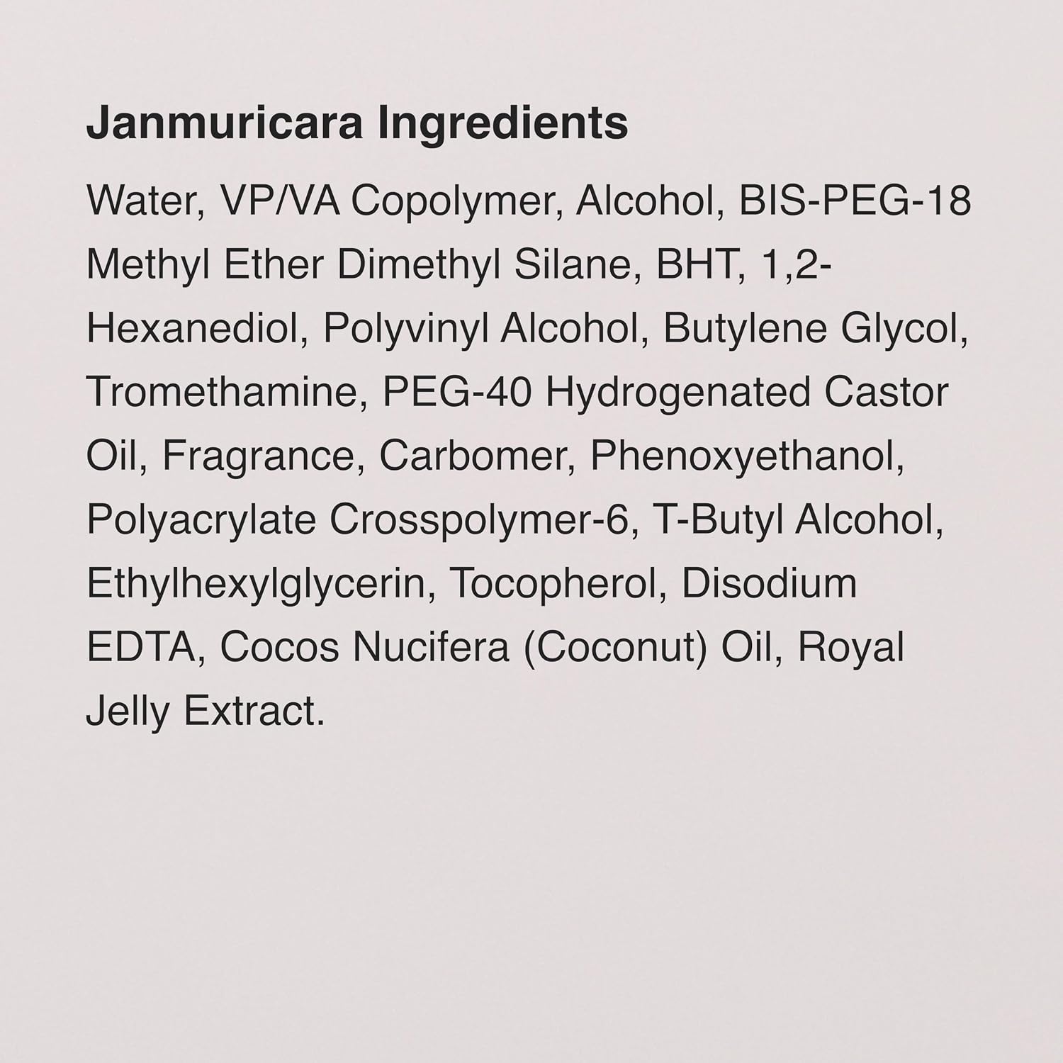 Janmuri Cara 8ml – Baby Hair & Flyaway Hair Fixing Mascara – Built-In Applicator – Lightweight, Non-Sticky Essence with Coconut Oil & Royal Jelly, Gifts for Woman